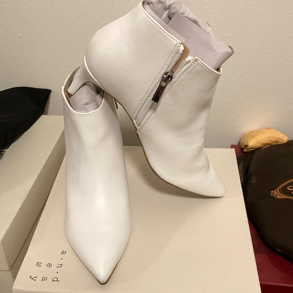 A new day below heel booties